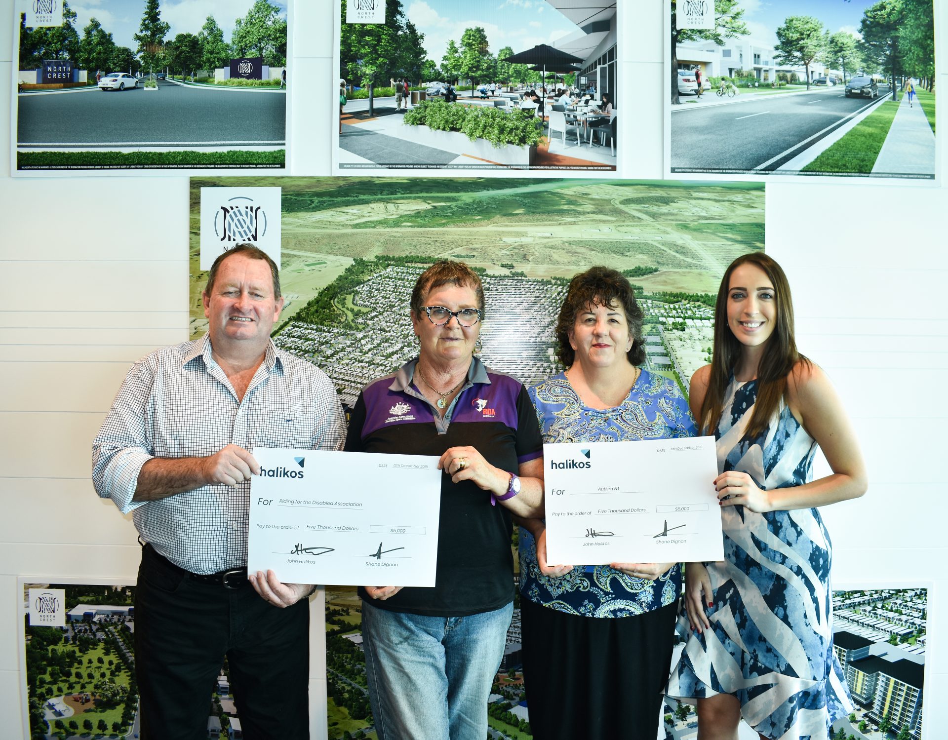 Helping Hands Cheques 2018